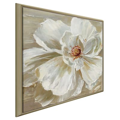 "Bloomin' Beauty I" Print on Floating Canvas