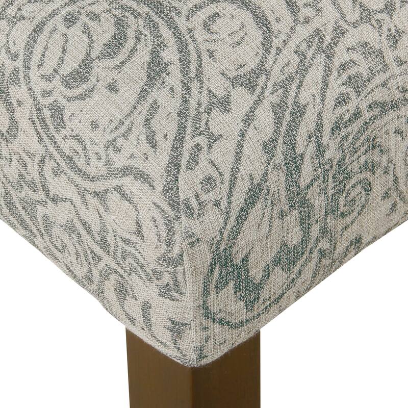 HomePop Parsons Dining Chair - Gray Floral (set of 2)