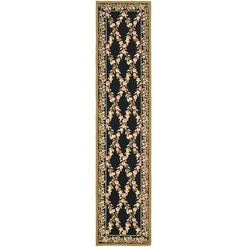 SAFAVIEH Handmade Wilton Cristine Country Floral Wool Rug