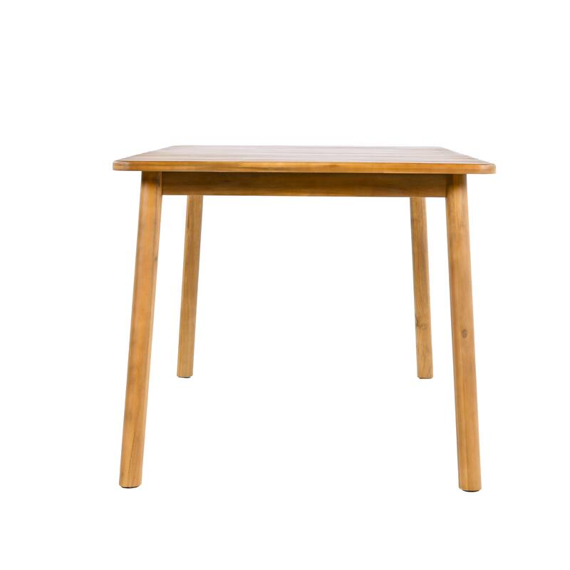 Christopher Knight Home- Lucas Acacia Wood Outdoor 7-Piece Dining Set