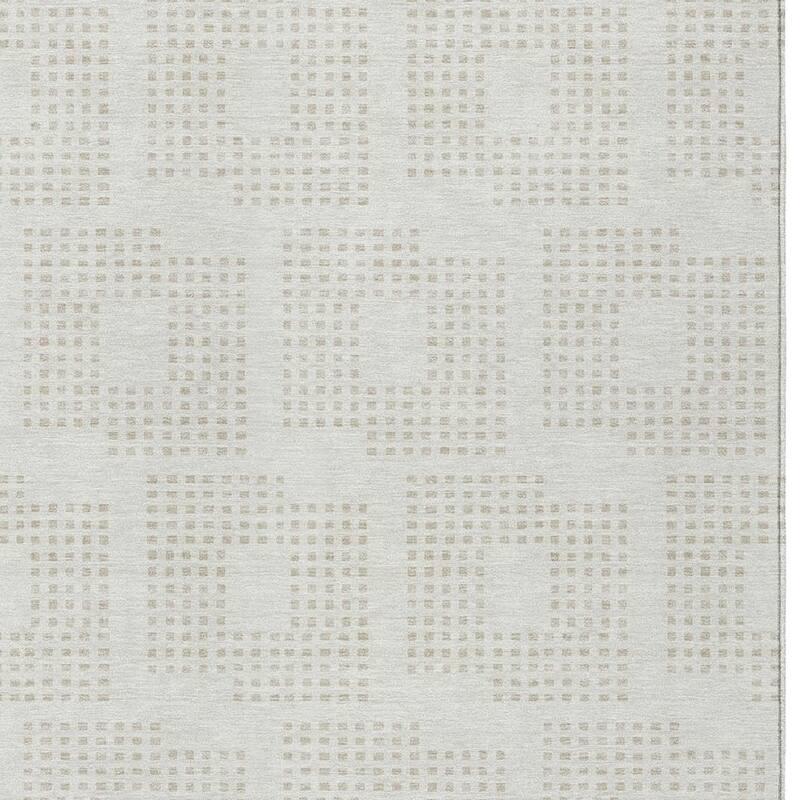HomeRoots Geometric Transitional Rectangle Outdoor Rug