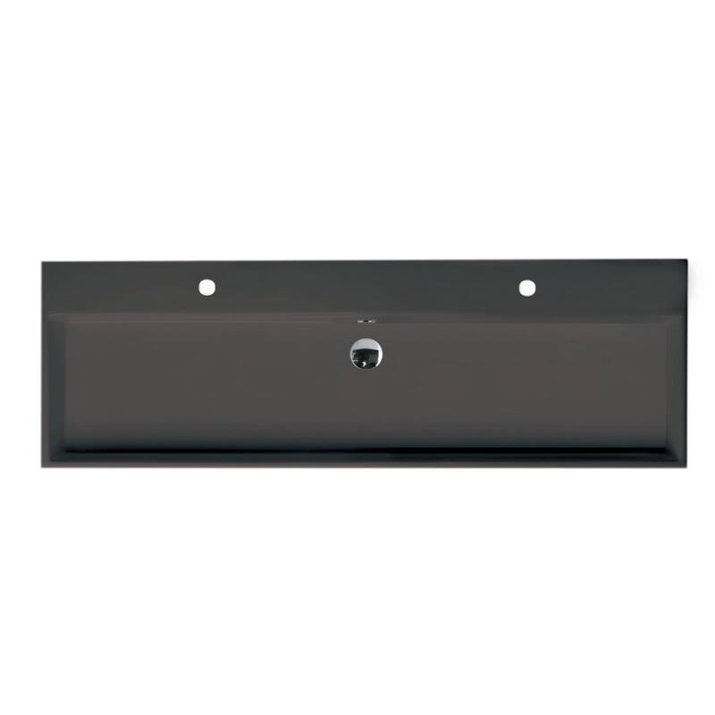 WS Bath Collections Unlimited 120.02 Mono Unlimited 47-1/2" - Matte Black