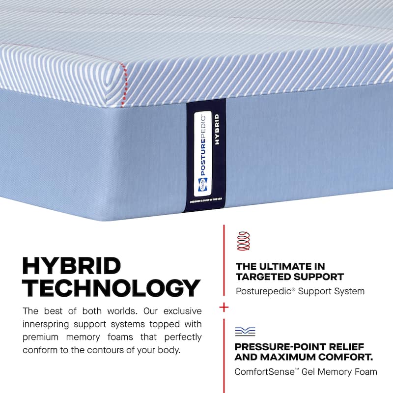 Sealy Posturepedic® Fayette 12" Medium Tight Top Hybrid Mattress