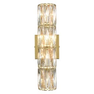 Emilia Modern 4-Light Crystal Wall Sconce