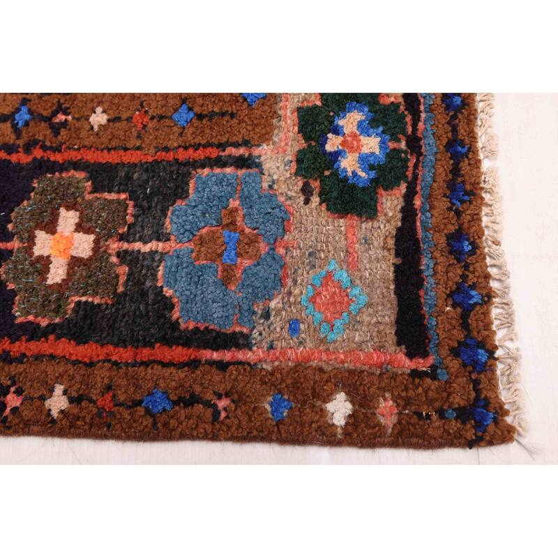 ECARPETGALLERY Hand-knotted Andelz Dark Copper Wool Rug - 4'11 x 9'7