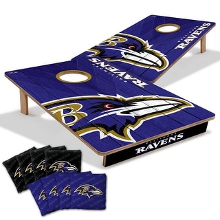 Baltimore Ravens NFL Tailgate Cornhole Board Set