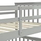 preview thumbnail 10 of 56, Twin Over Full Wood Bunk Bed with Storage Drawers and Ladder