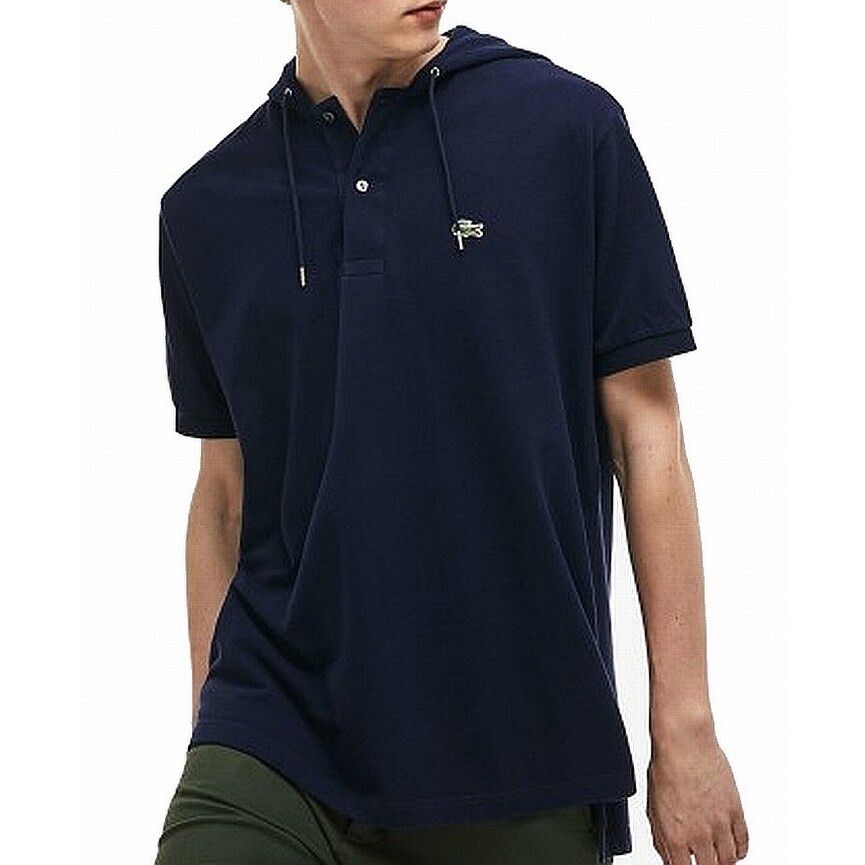 lacoste short sleeve hoodie