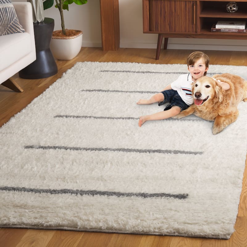 SAFAVIEH Hand-knotted Kenya Henriette Southwestern Tribal Wool Rug