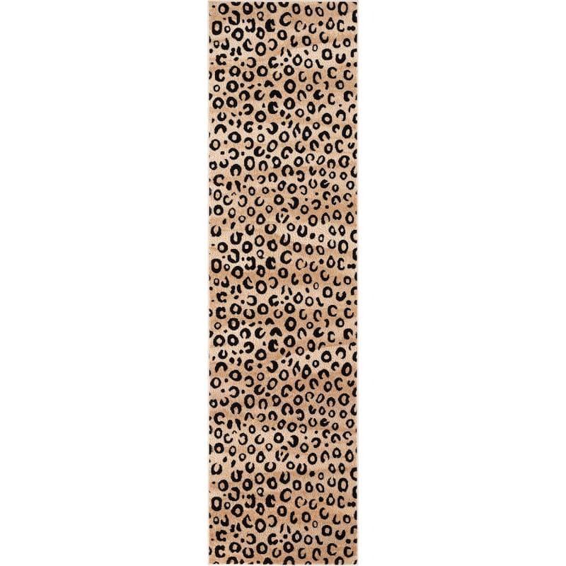Well Woven Dulcet Leopard Animal Print Modern Leopard Area Rug