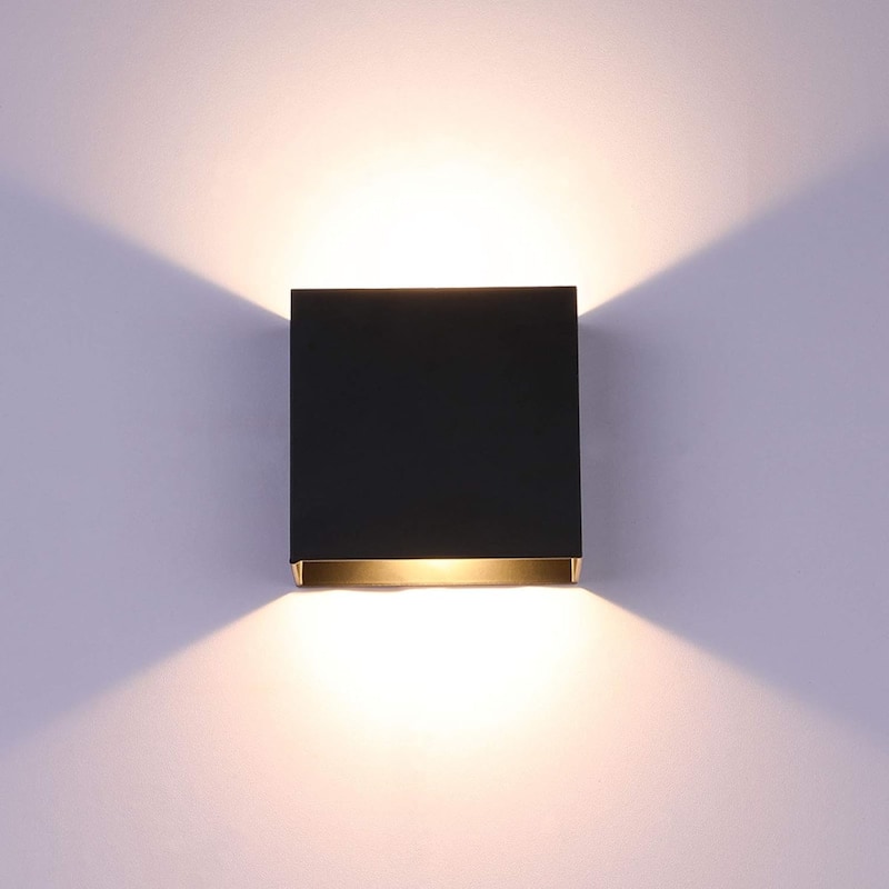 Led hallway light black wall light aluminum kitchen light