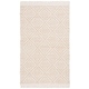preview thumbnail 10 of 28, SAFAVIEH Handmade Kilim Rixta Trellis Tassel Wool Rug 3' x 5' - Gold/Ivory - Rectangle