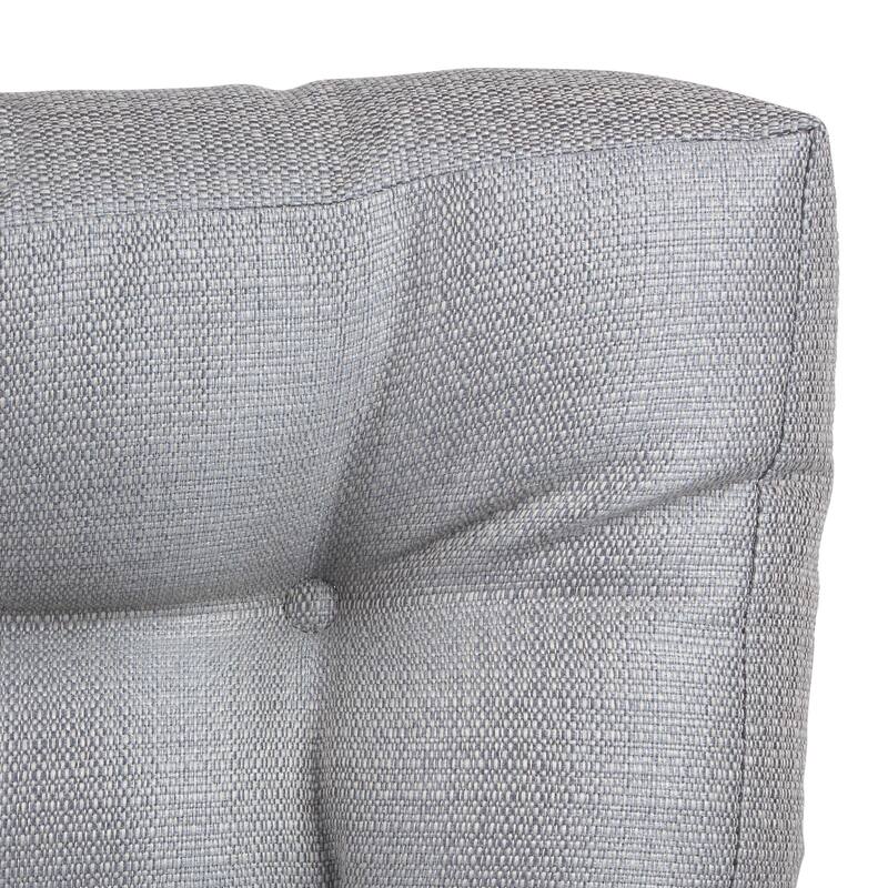 Klear Vu Gripper Home Square Seat Non-Slip Tufted Extra Thick Floor Cushion