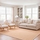 preview thumbnail 2 of 104, SAFAVIEH Natural Fiber Urbana Casual Border Sisal Rug