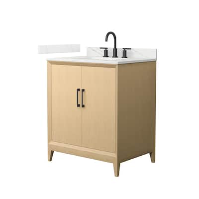 Wyndham Collection WCH7575-30S-QTZ-US3MXX Janna 30" Free Standing