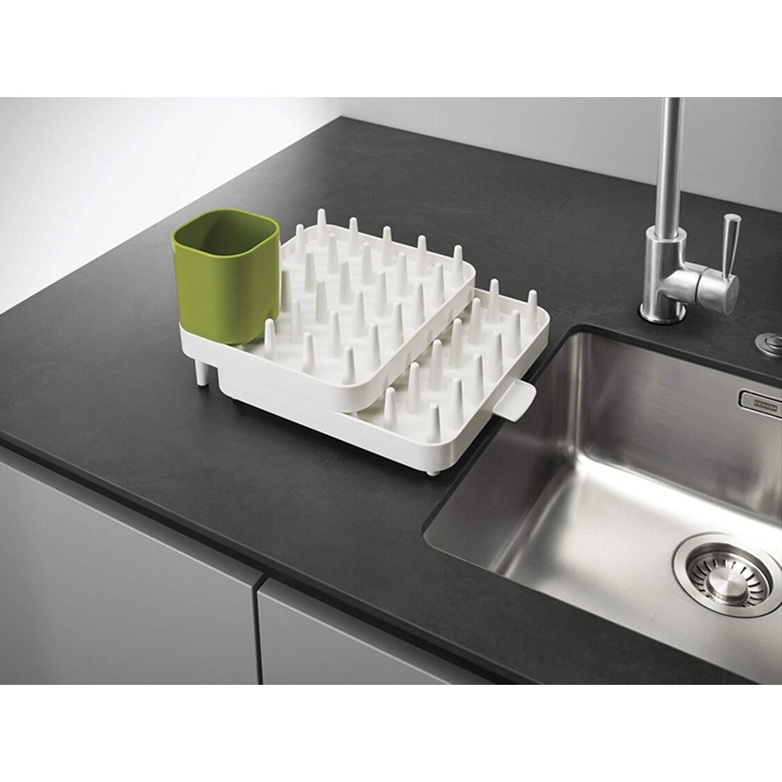 Joybos® Dish Rack Over The Sink with Cutlery Drainer