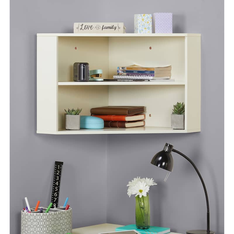 Simple Living Hanging Corner Hutch