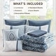 preview thumbnail 60 of 61, 510 Design Shawnee 8 Piece Comforter Set