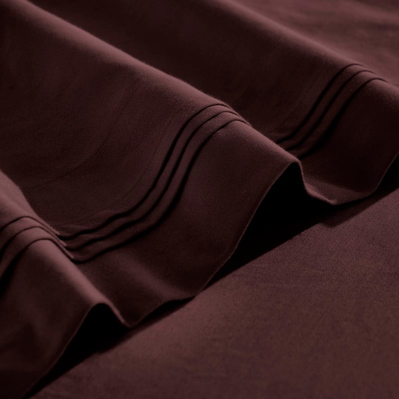 Superior Egyptian Cotton 650 Thread Count Deep Pocket Solid Sheet Set