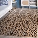 preview thumbnail 1 of 30, SAFAVIEH Handmade Soho Yamina Leopard N.Z. Wool Rug