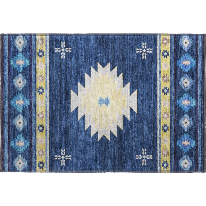 Premium Washable Super Soft Boho Tribal Mayfield Rug