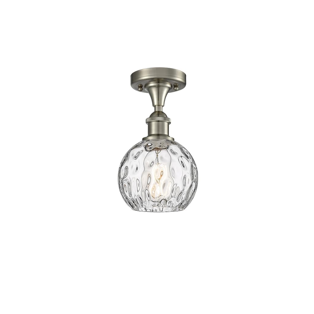 Innovations Lighting 516-1C-11-6 Athens Semi-Flush Athens 6" Wide