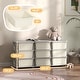 preview thumbnail 5 of 6, Qaba 3 Tier Kids Storage Unit, 9 Drawer Chest Toy Organizer Plastic Bins for Kids Bedroom Nursery Kindergarten