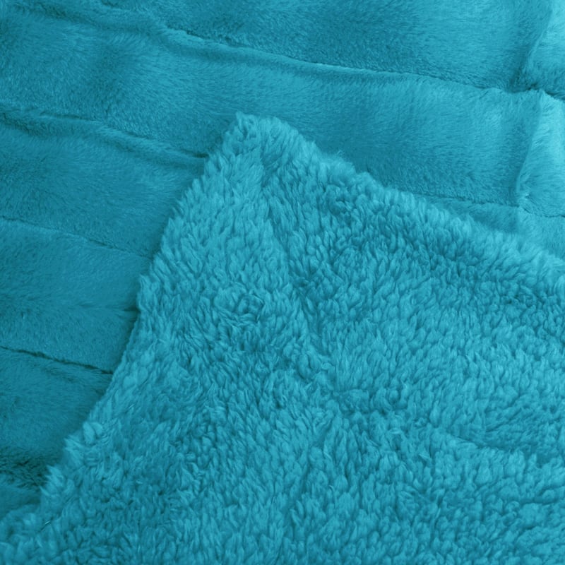 Supermink Decorative Fauxfur Throw 50'' x 60''