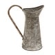 preview thumbnail 2 of 8, Brown Metal Watering Can Indoor Outdoor Planter