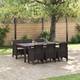 Option Brown/ Taupe/ 6 seater