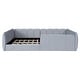 preview thumbnail 6 of 37, Velvet Upholstered Floor Bed