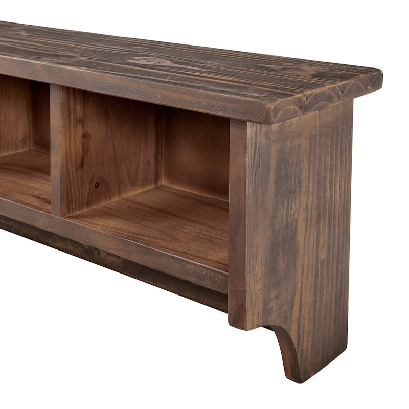 Carbon Loft Lawrence Entryway Coat Hook with Storage Cubbies