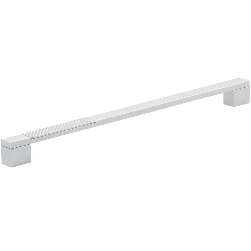 Schaub and Company 211004 Urbano 12" Center to Center Urban Modern - Polished Chrome