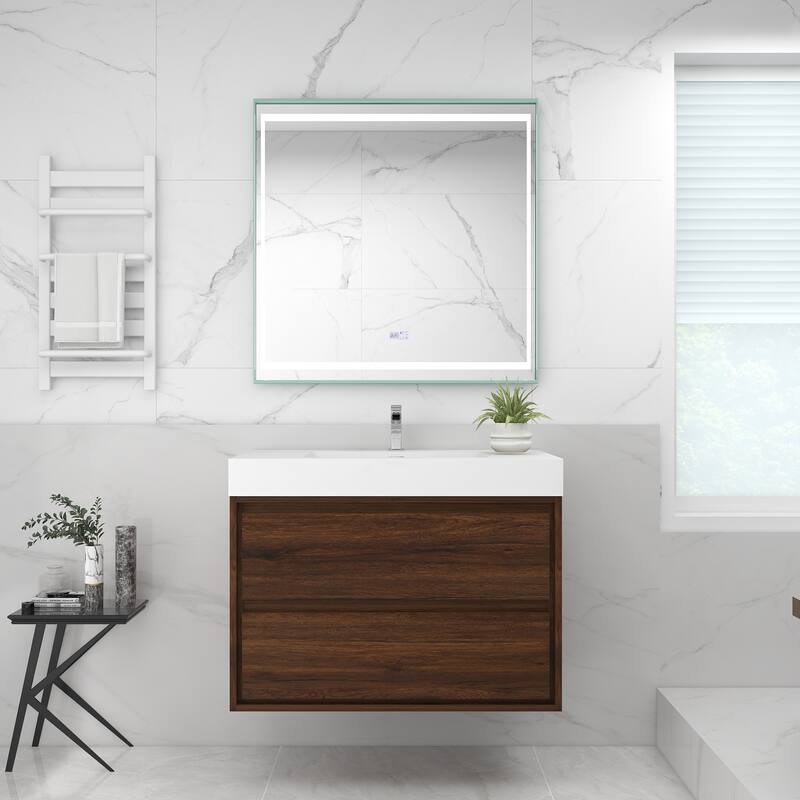 Morava 36" Floating Vanity with Single Sink - 36