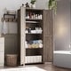 preview thumbnail 13 of 26, Farmhouse Storage Cabinet, Armoire, Rustic Pantry, Versatile Storage