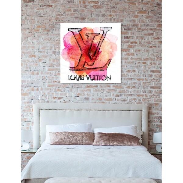 Oliver Gal 'LV Petals' Fashion and Glam Wall Art Canvas Print