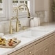 preview thumbnail 66 of 76, Karran Undermount Quartz Double Bowl Kitchen Sink