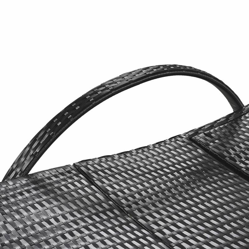 Outdoor Wicker Chaise Lounge Chairs Set of 2