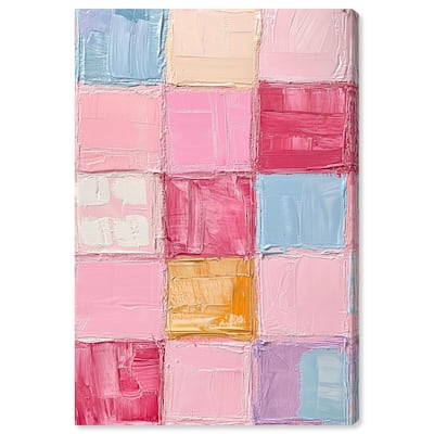 Color Squares II Canvas by Art Remedy, Gallery Wrapped