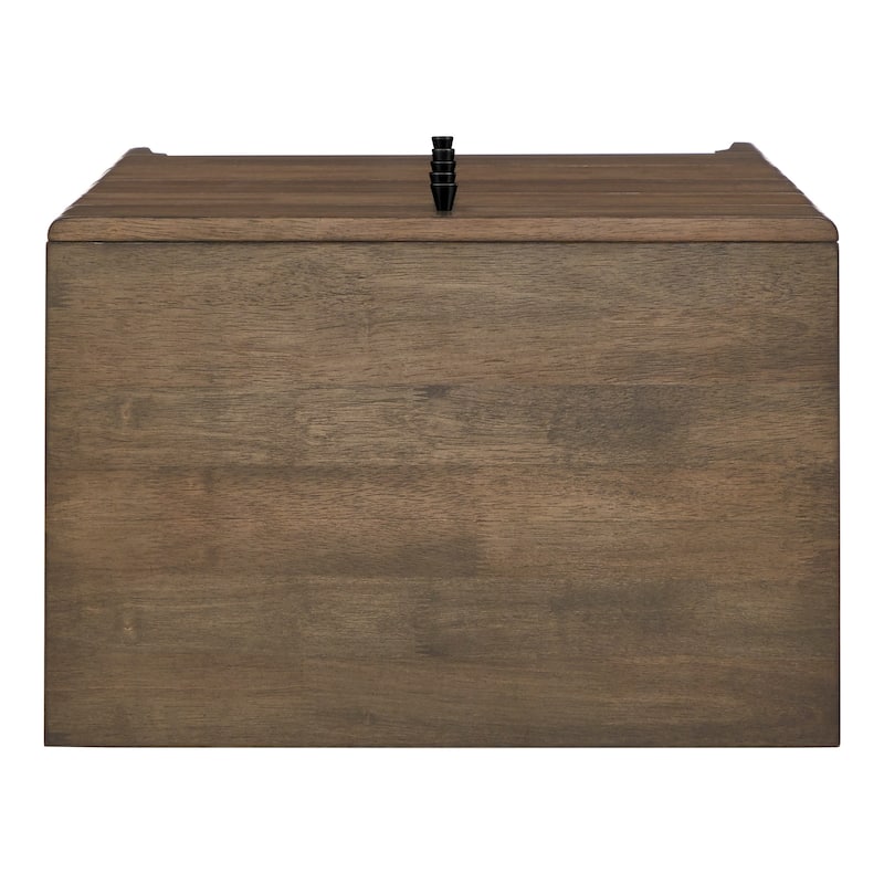 Ozan Walnut Finish 5-drawer Chest by iNSPIRE Q Modern