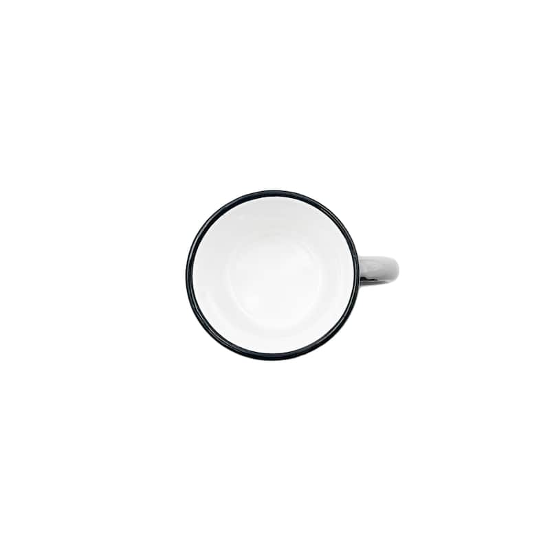 Tinware Espresso Mugs, Set of 4