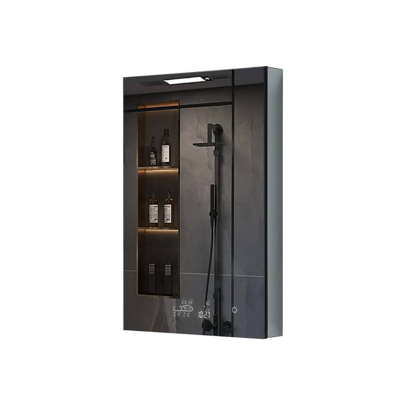 Savera 30 in. Surface-Mount LED Mirror Medicine Cabinet with Defogger