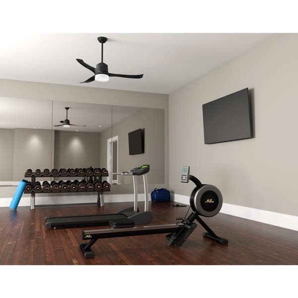 Hunter 54" WiFi Symphony Ceiling Fan with LED Light Kit and Handheld Remote, Smart Home Fan