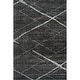 preview thumbnail 11 of 49, Brooklyn Rug Co Skylar Modern Abstract Area Rug 2' x 3' - Dark Gray