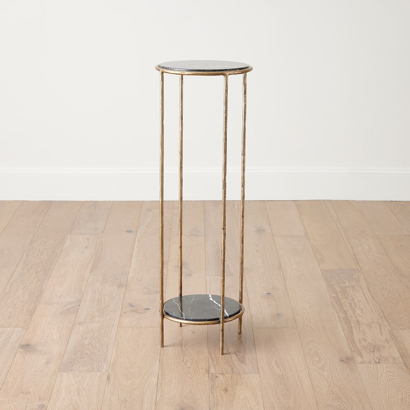 Leif Iron Pedestal Table