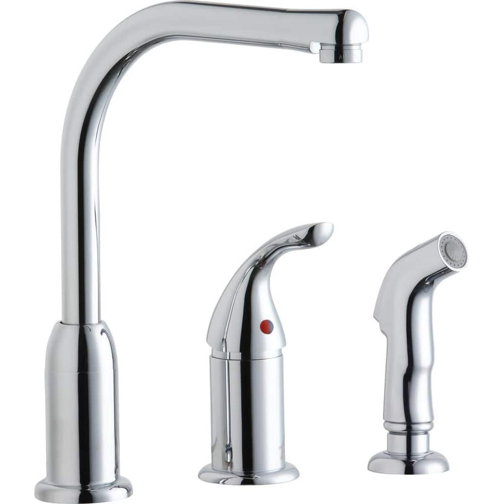 Elkay Everyday 1.5 GPM Widespread Kitchen Faucet - Includes Side Spray