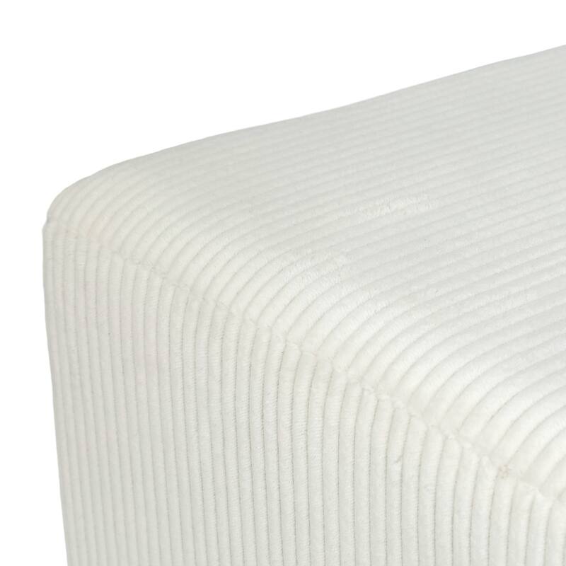 Adeco Simple British Style Passionate Cube Ottoman Footstool