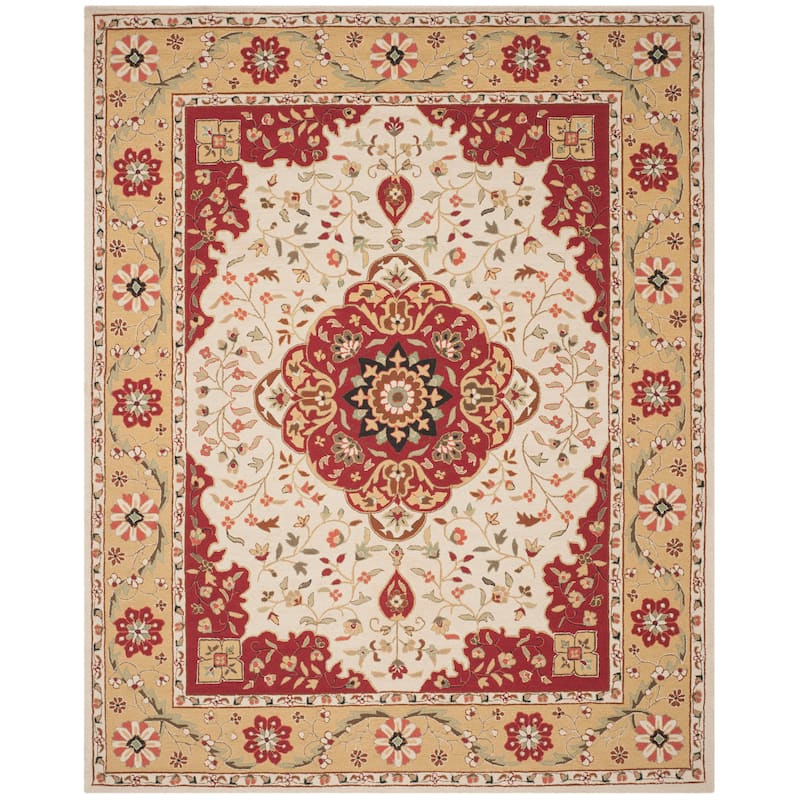 SAFAVIEH Handmade Easy Care Slavina Oriental Rug