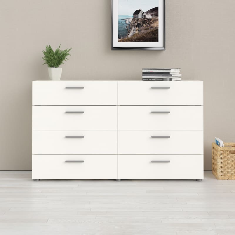 Porch & Den Angus Space-saving 8-Drawer Double Dresser