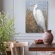 preview thumbnail 9 of 8, White Heron II -Premium Gallery Wrapped Canvas